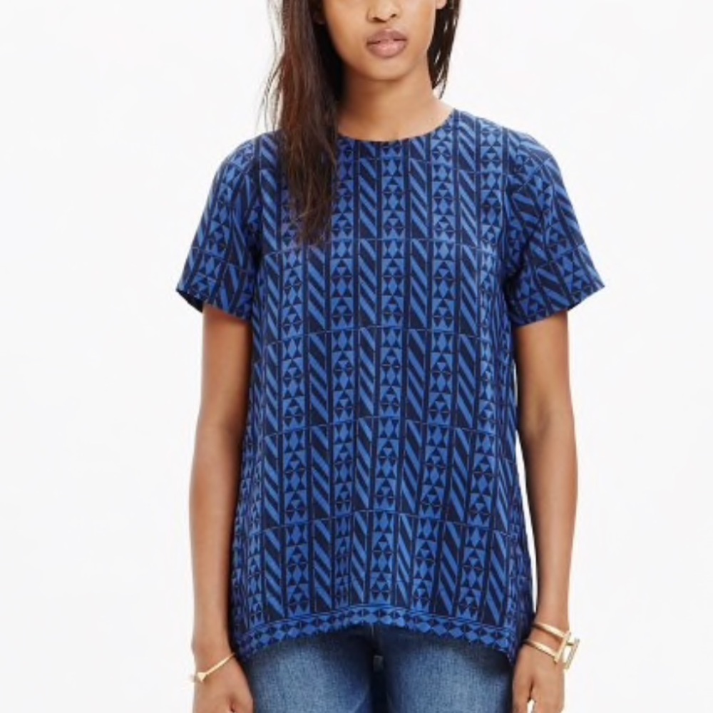Madewell Silk Tee